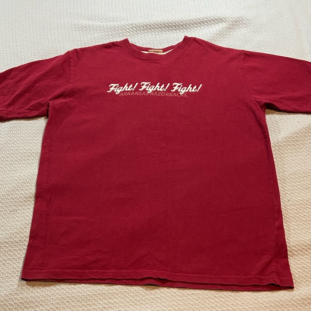 Arkansas Razorback Crewneck Tee by Houndstooth.  GUC!